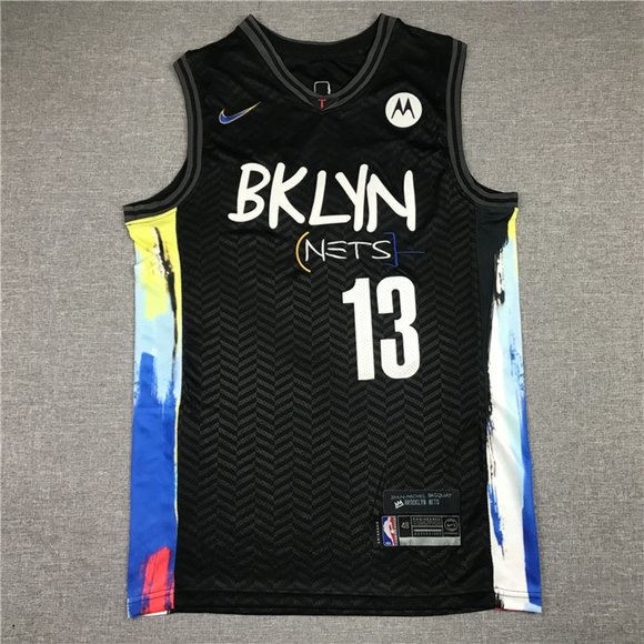 Nike Shirts Nba 22 Brooklyn Nets James Harden Black Jersey Poshmark